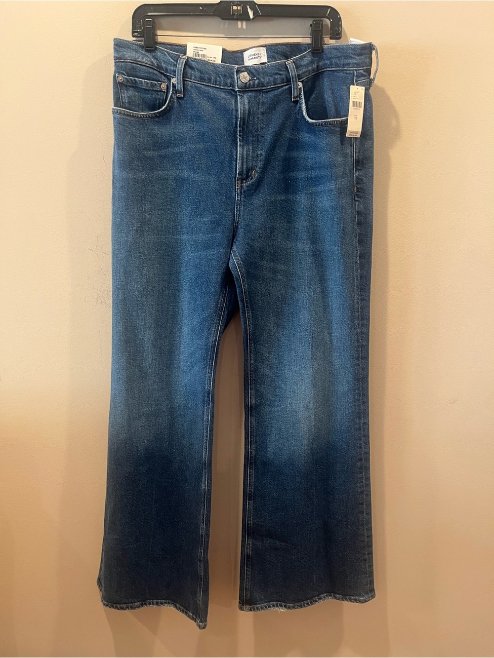 NEW Citizens of Humanity Kimberly 70s Mid-Rise Flare Jeans in Cruise, Size 32 - Picture 2 of 7